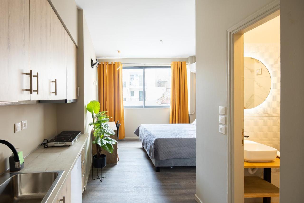 Designed Studio - Walking Distance From Acropolis Atena Exterior foto